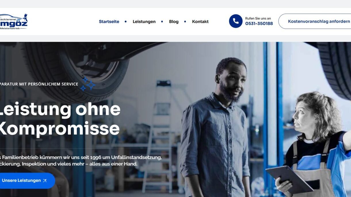 Camgoz Website Screenshot