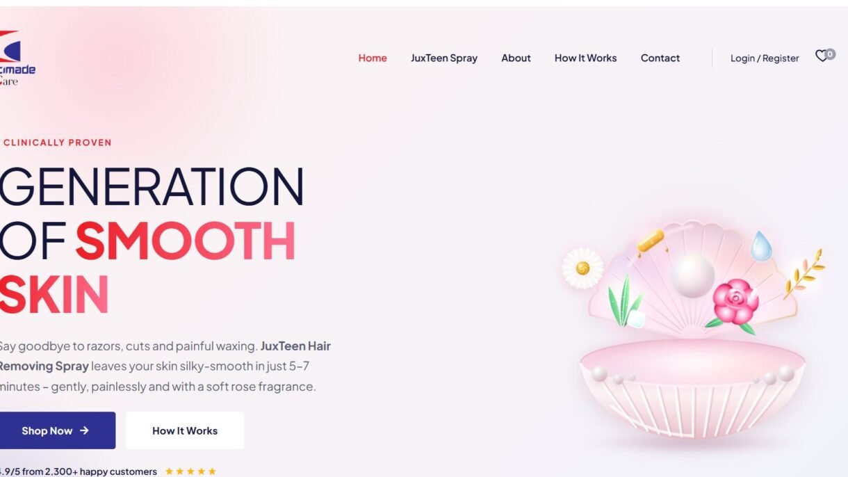 Contimade Care Website Screenshot