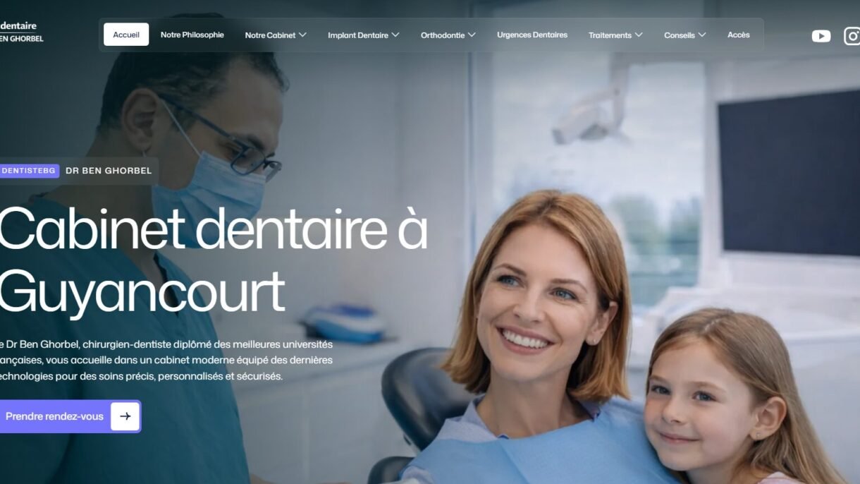 Dentistebg Website Screenshot