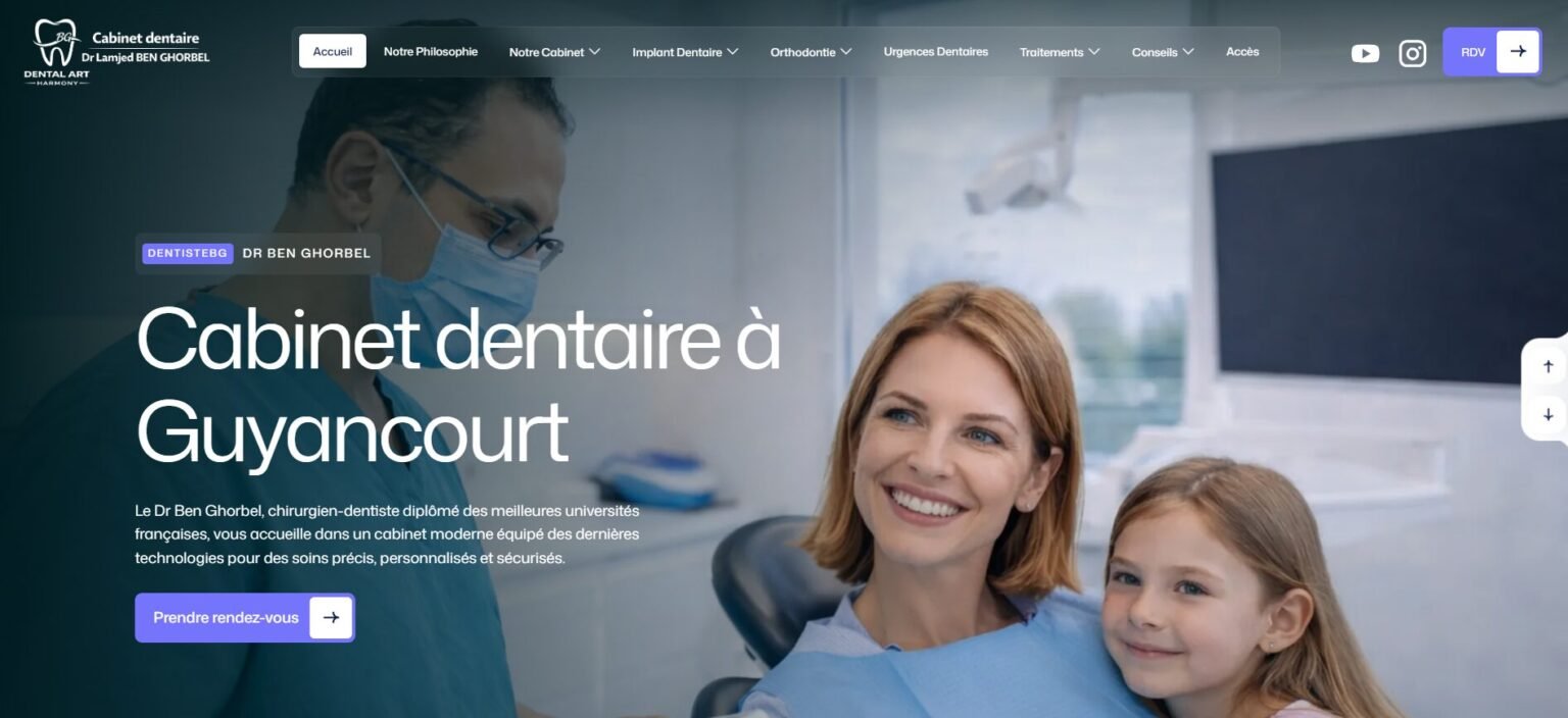 Dentistebg Website Screenshot