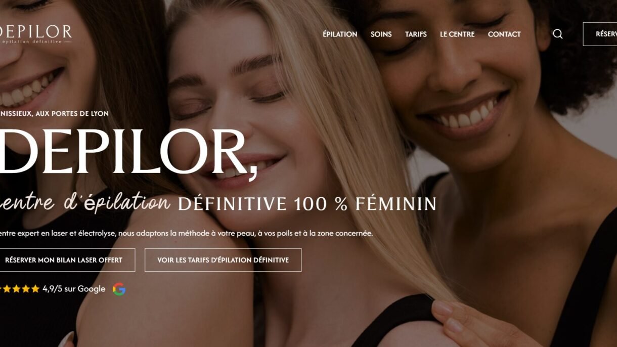 Depilor Website Screenshot