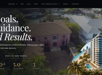 Giveme5 Real Estate Website Screenshot