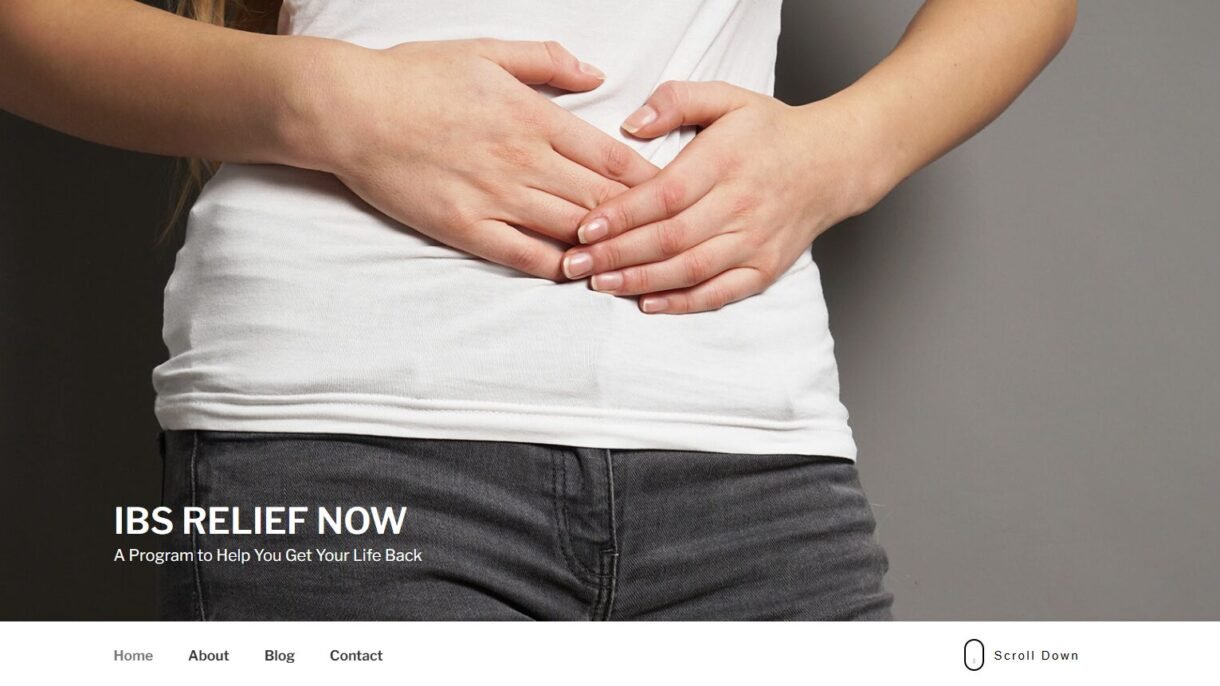 Ibs Relief Now Website Screenshot