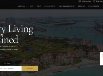Jfa Realty Website Screenshot