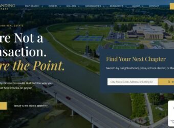 Kings Landing Real Estate Website Screenshot