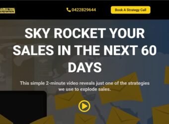 Marketing Transformers Website Screenshot