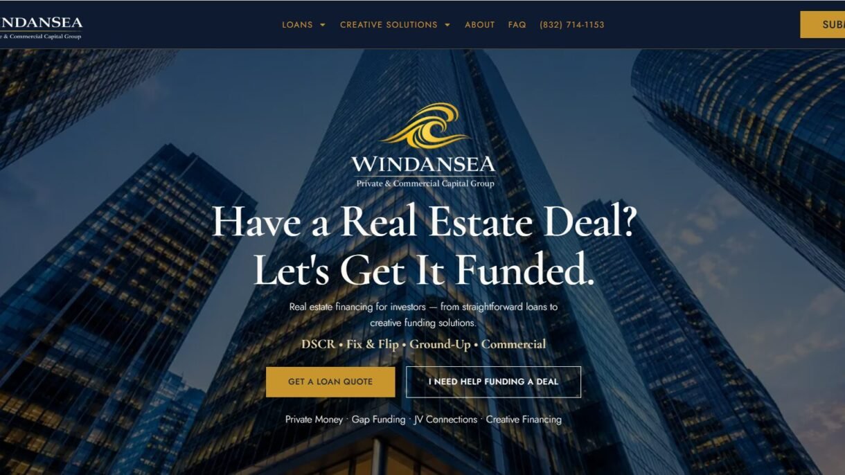 Windansea Capital 1 Website Screenshot