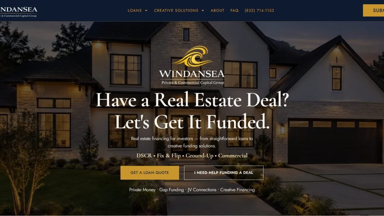 Windansea Capital 2 Website Screenshot